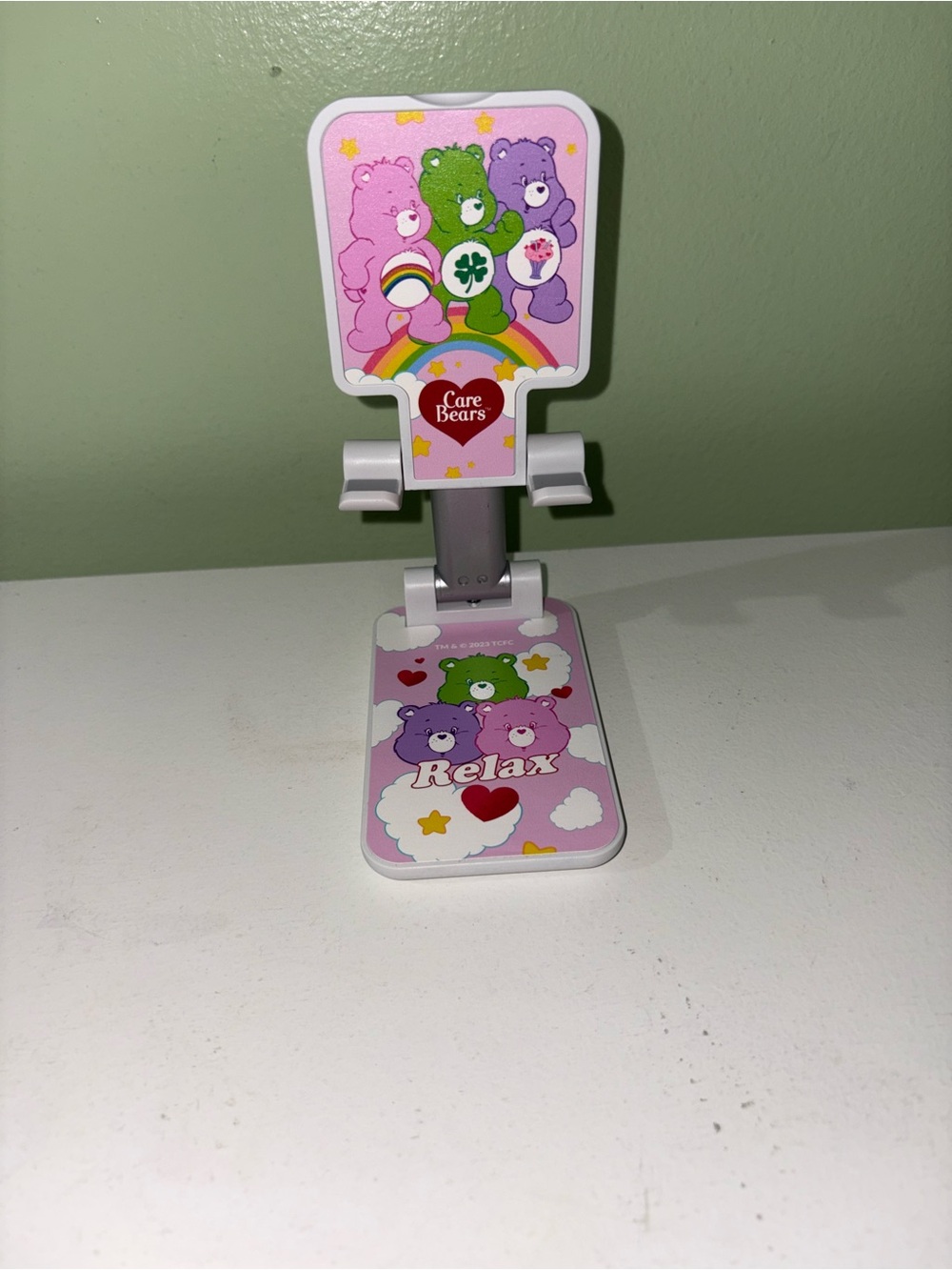 Care Bears Pastel Phone Stand - Pink, Purple & Green - Picture 4 of 4